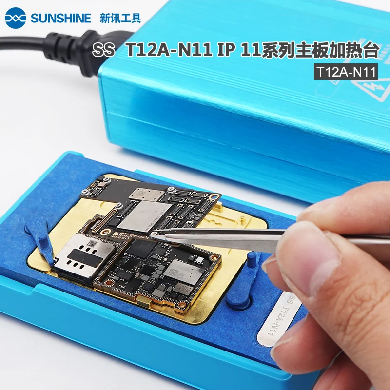 BRNEACI SUNSHINE SS T12A-N11 для IPhone 11 11PRO 11PRO MAX PCB процессор дегумирование тепла материнская плата слой Отопление сервис платформа
