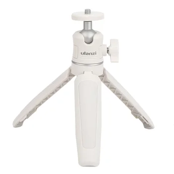 

ULANZI MT-08 Phone Mirrorless Camera Desktop Tripod Mini Extend Selfie Stick Handle Live Bracket White