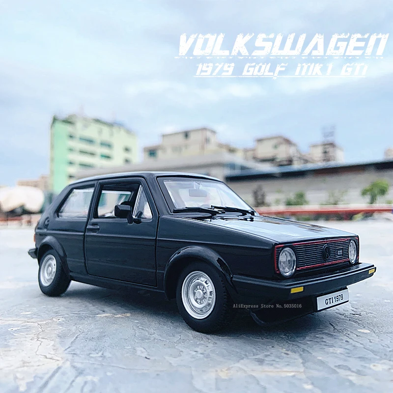 Bburago 1:24フォルクスワーゲン1979ゴルフgti MK1黒