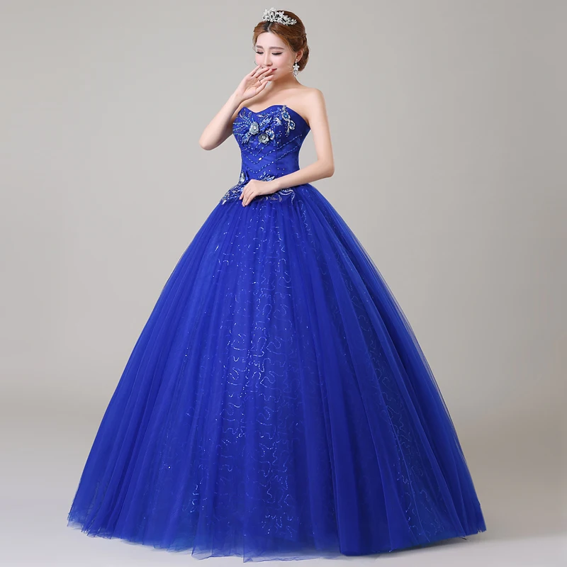 Vestido дебютантное платье для величественного бала платье для празднования 15-летия голубого цвета элегантное Тюлевое длиной до пола бусинки блестки милые 16 платья
