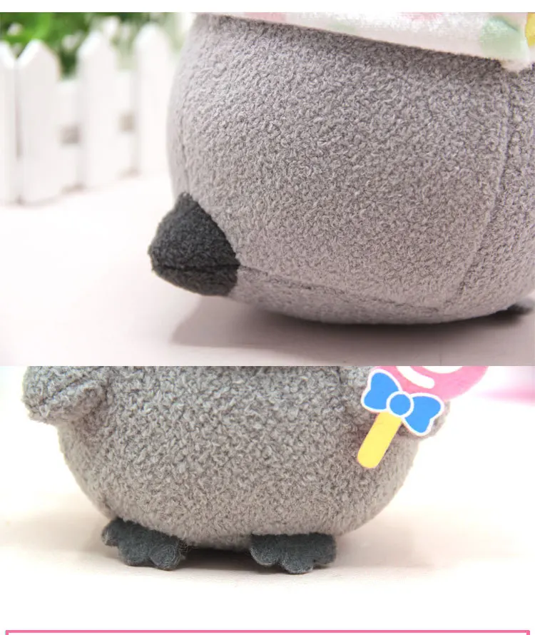 Ins sanrio, Япония, популярный стиль, животные, мягкие плюшевые игрушки, положительная энергия, пингвин, конфета, кепка, Peluche, кукла, подвеска для детей, подарок для девочек
