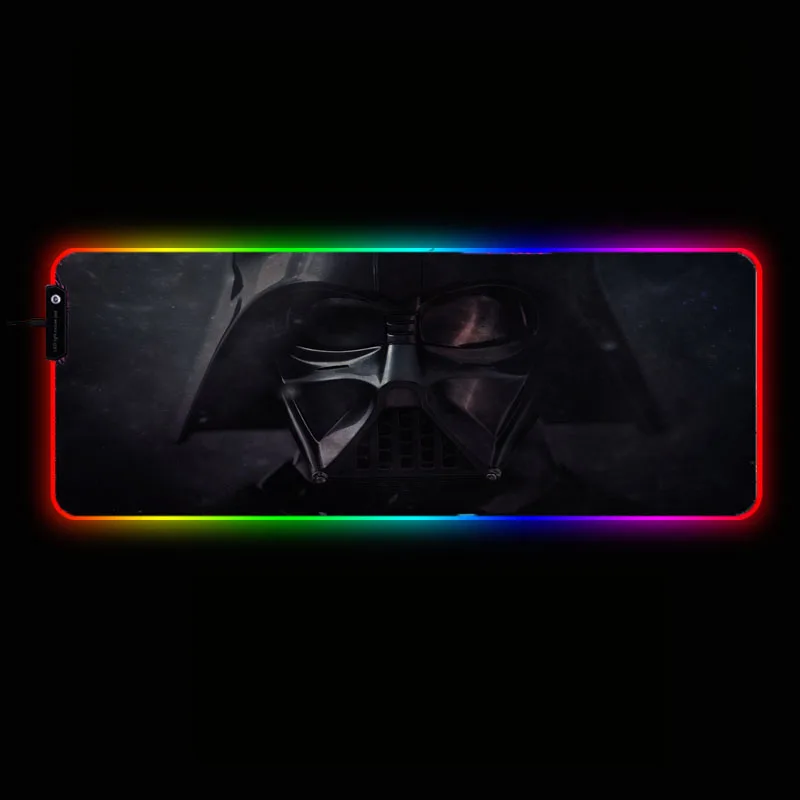 Разноцветный игровой коврик для мыши Mairuige сделай сам с RGB светодиодный