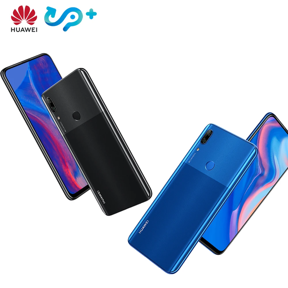 Смартфон huawei p smart z, 4G, 64G, kirin 710, Восьмиядерный, авто всплывающая Тройная камера AI, 6,59 дюйма, 4000 мАч, Android 2, sim-карта