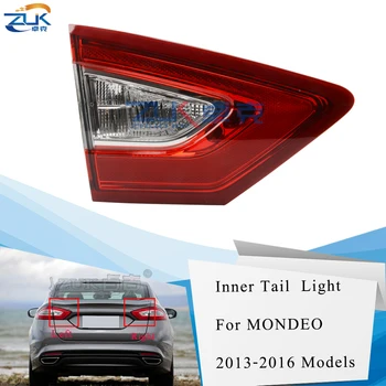 

ZUK Car Rear Bumper Tail Lamp Tail Light For Ford Fusion Mondeo 2013 2014 2015 2016 High Configarution LED Type Taillight