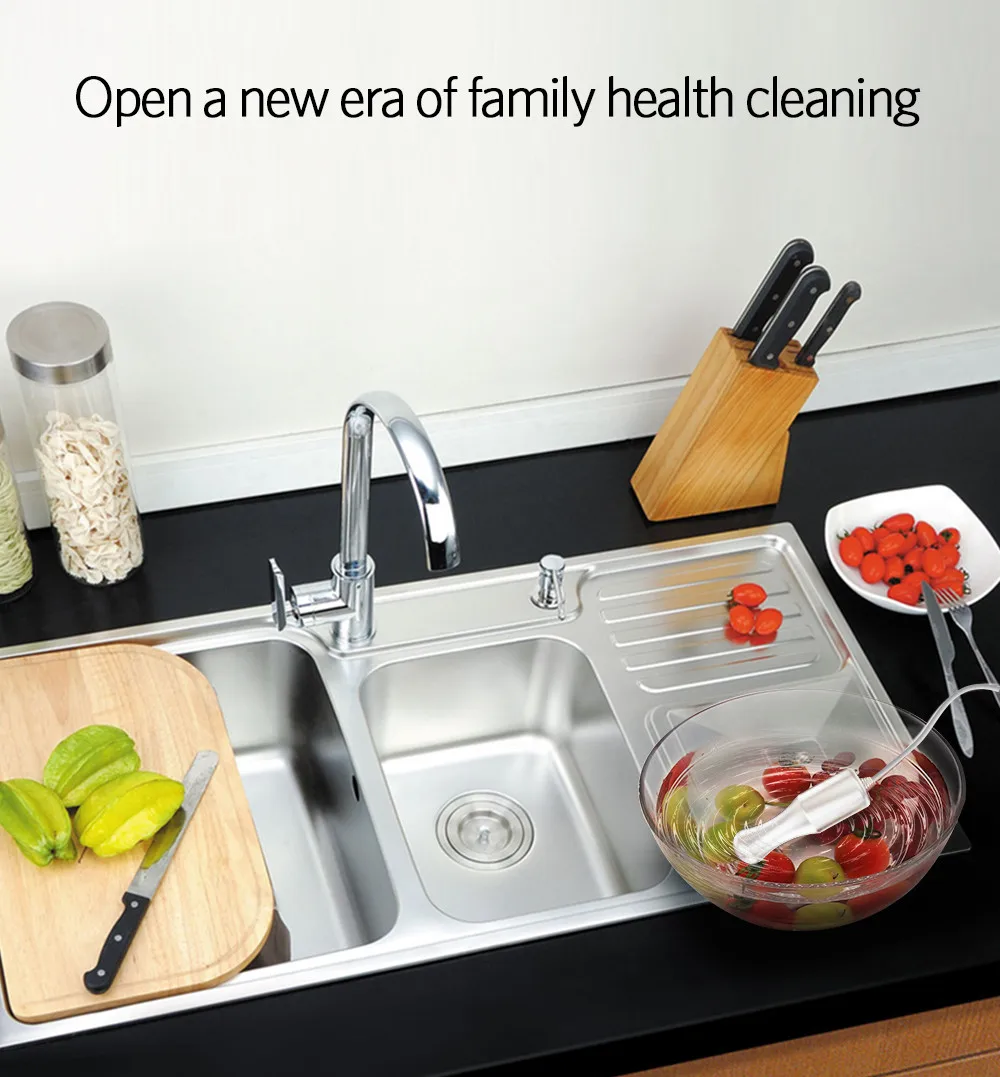 Split Ultrasonic Cleaning Rod Portable 100W Cleaner Stick Jewelry Teeth Dental Tableware Baby