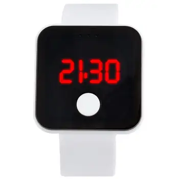 

Touch-screen Electronic Watches Fashion Casual Sports Children Watch Plastic Case Resin Glass LED Digital Watch