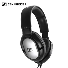 Original Sennheiser HD201 Stereo Headphones 3 5mm Wired Noise Isolation Earphone Sport Game Headset Deep Bass for iPhone Android