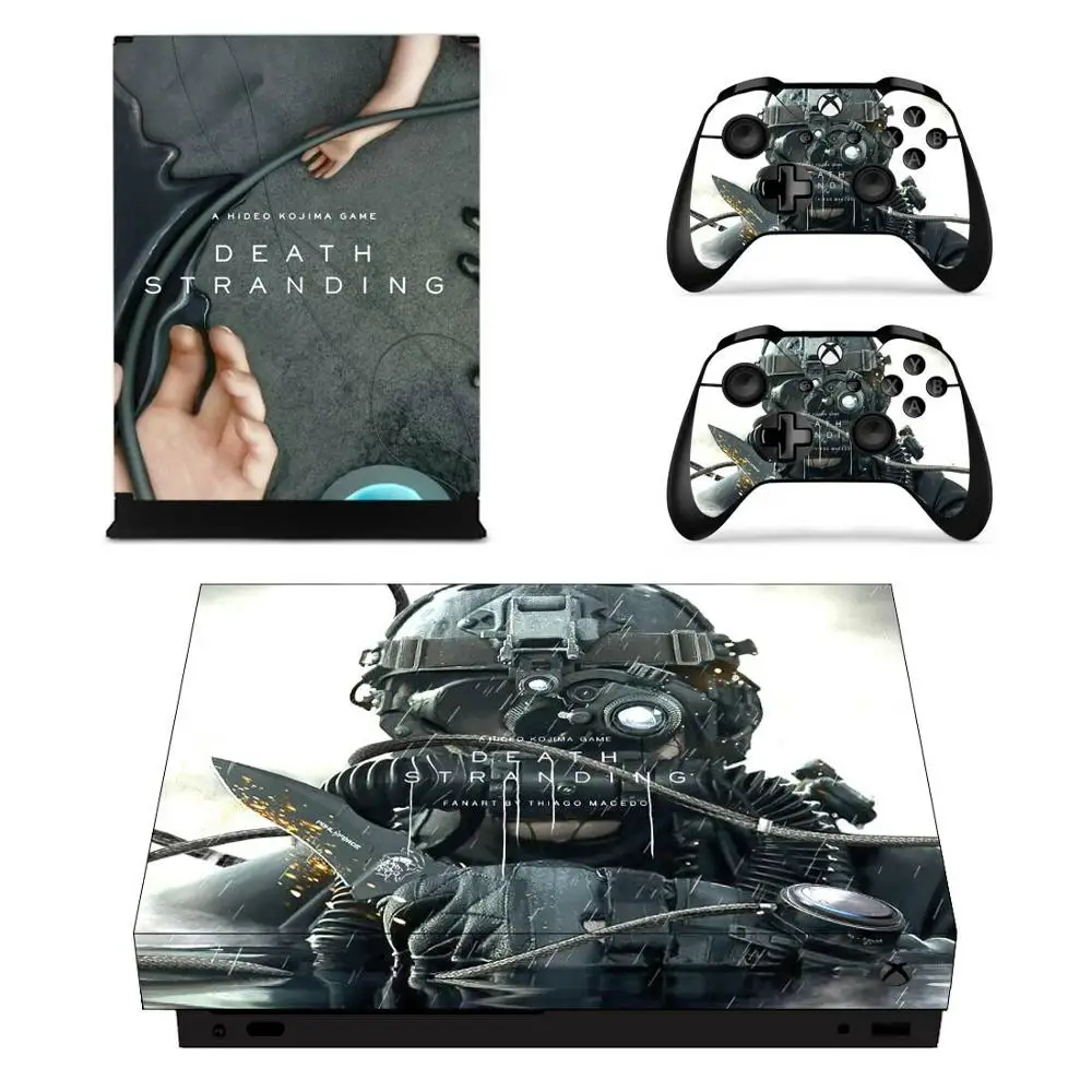 Наклейка для Xbox One X Viny с надписью "Death Stranding", Pegatina для Xbox one X, пульт дистанционного управления - Цвет: YSX1X2285