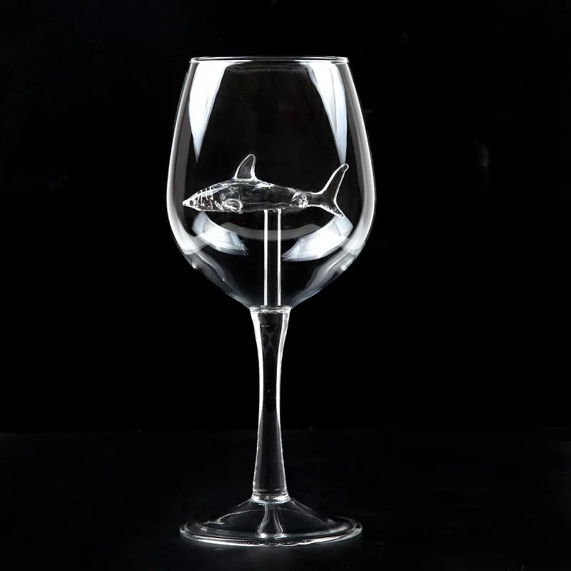 Home The Original Shark Red Wine Glass-Handmade Crystal For Party Glass O3T2