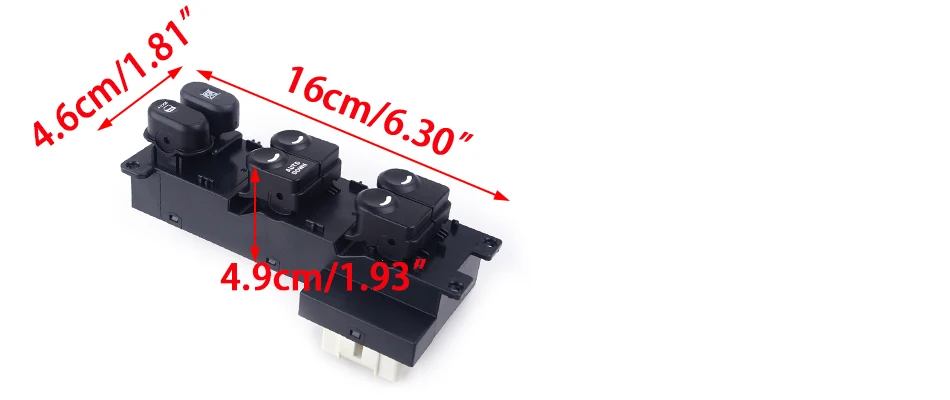 CITALL 93570-2L010 пластик черный Мощность мастер переключатель окна панель для кнопок подходит для hyundai i30 i30cw 2008 2009 2010 2011