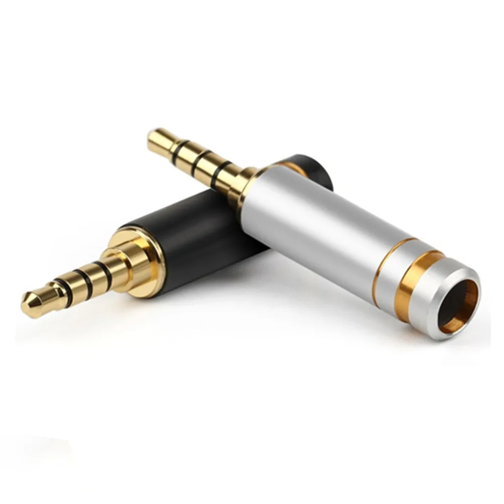 200Pcs PJ 301CM 3 5MM Headphone Plug Dual Channel Audio Video Welding Line For Headphone Socket