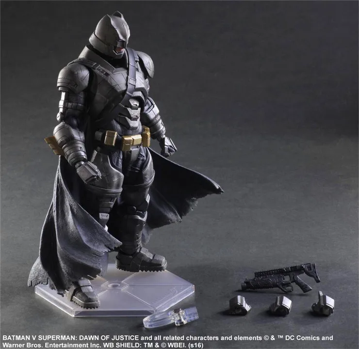 DC Dawn of Justice Play Arts Change PA Change 2 Generation Reload Batman Super Cute Cartoon Boxed Garage Kit