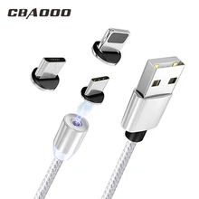 CBAOOO Micro1M 2 м USB кабель Магнитный Кабель зарядного устройства для Xiaomi huawei кабель мини-usb кабель быстрого зарядного устройства