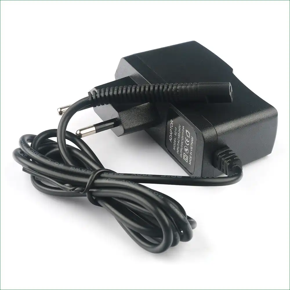 12V 0.4A 2 зубец ЕС настенная розетка переменного тока Мощность адаптер Зарядное