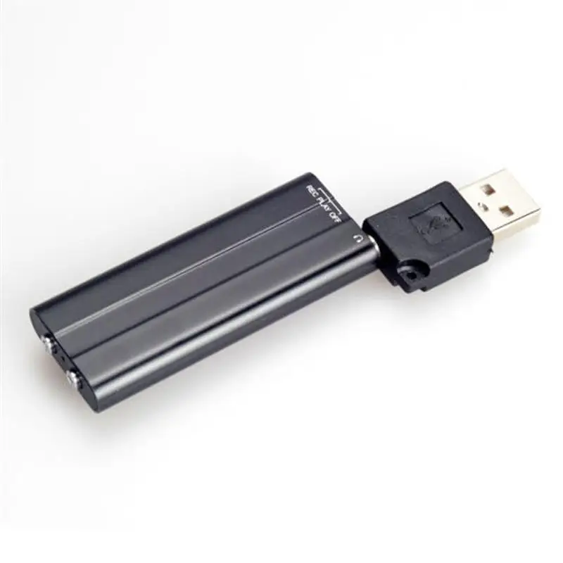 Голосовая активация мини клип 8 Гб USB ручка цифровой Аудио Диктофон