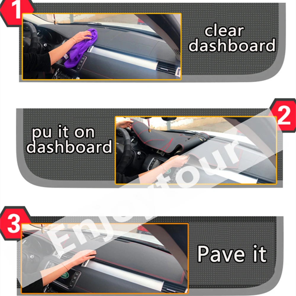 Leather Dashmat Dashboard Cover Pad Dash Mat Carpet Car Accessories For  Buick Allure Lacrosse Alpheon 2010–2016 2011 2012 2013 Cargo Liner  AliExpress