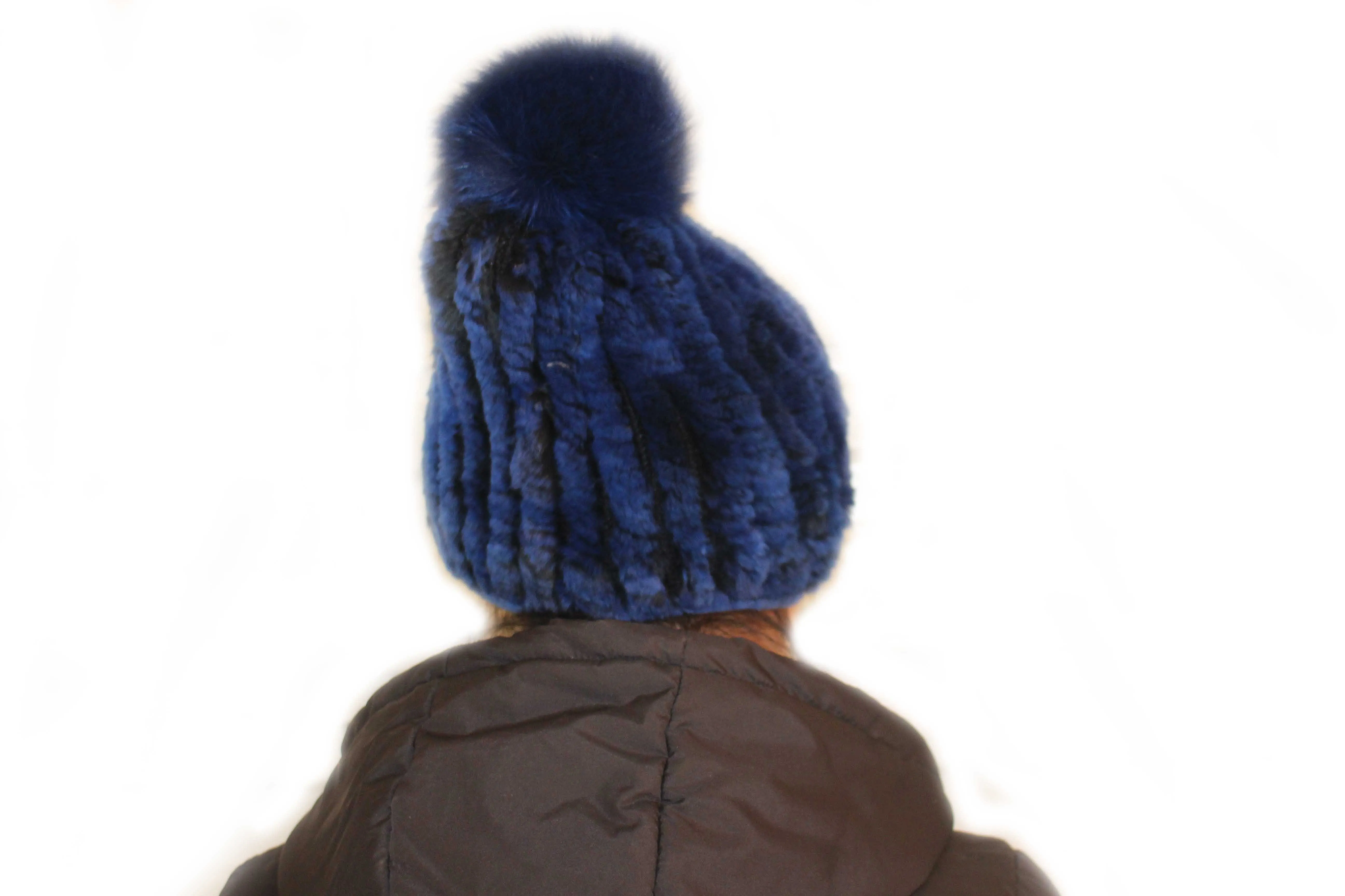 LinhaoshengyueFur hat, шапка из кроличьего меха, модная женская меховая шапка, Зимняя женская шапка, женская