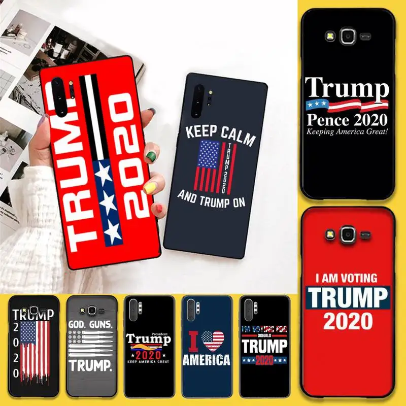 Телефонный чехол с президентом Америка Трампом 2020 для Samsung Note 7 8 9 10 Lite Plus Galaxy J7 J8 J6
