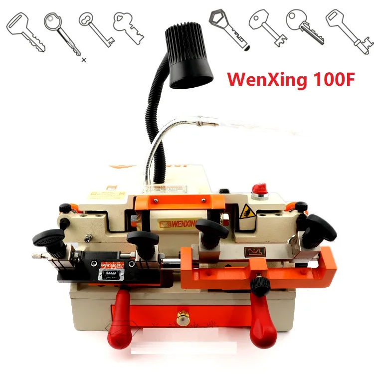 Оригинальный WenXing 100F станок для резки ключей с 0011B 0020A резак 220 В 180 Вт | Инструменты
