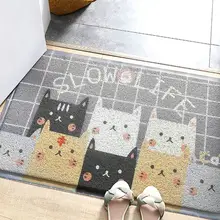 45x75 см животные кошка панда мультфильм шаблон детский игровой коврик ползающий ребенок одеяло ковер Противоскользящий ПВХ пол ковер детская комната дом Dec