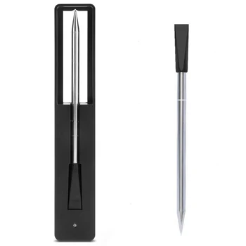 

Botique-Wireless Kitchen Meat Thermometer for Oven Grill BBQ Smoker Rotisserie Thermometer Smart Bluetooth Barbecue Accessories