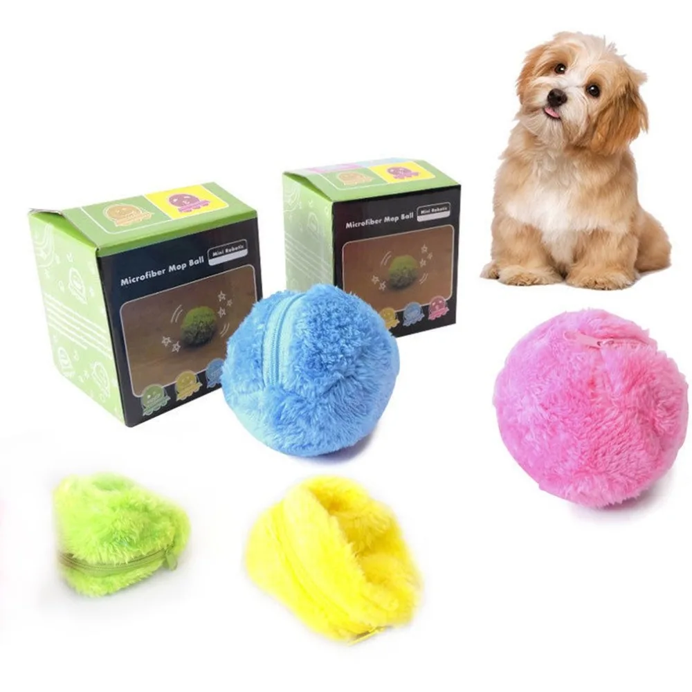 Дропшиппинг бытовые товары для уборки активированный шар для домашних животных плюшевая игрушка пол чистый кот игрушки для собак для