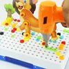 Children's Drill Toys Baby Creative Screwdriver Mosaic Toy Kids DIY Model Kit Learning Educational Game Screw Puzzle Kit Gift ► Photo 3/6