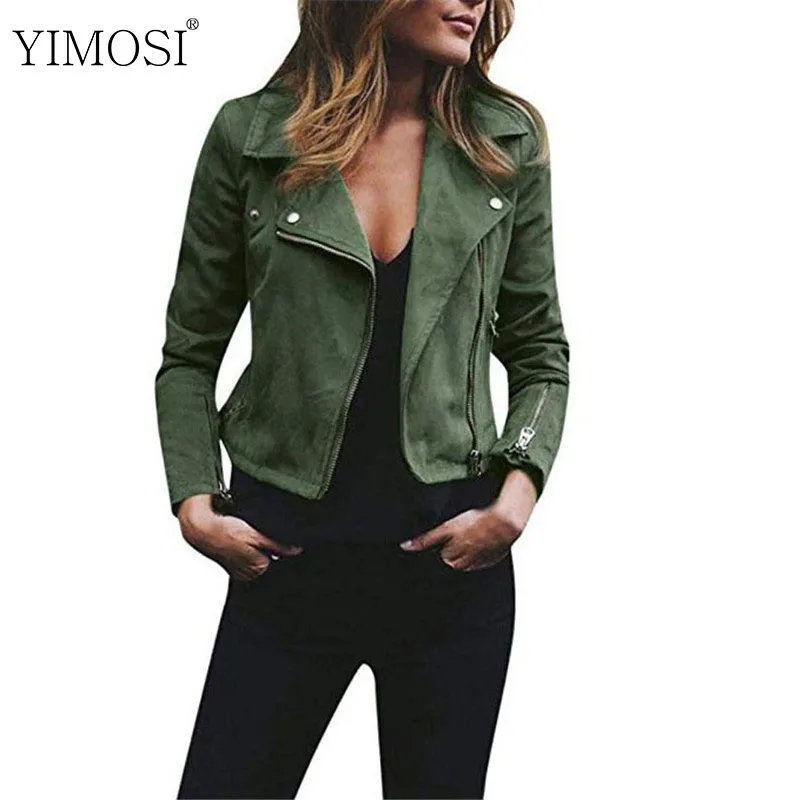 

5XL Autumn Winter Women Jacket Coat 2019 Casual Long Sleeve Turndown Neck Cardigan Tops Female Zipper Bomber Outerwear Plus Size