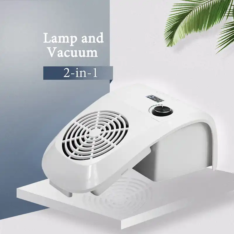 2で1ネイルダスト吸引コレクタuvネイルランプ掃除機80ワット強力なファン集塵袋ネイルアート用品 ネイルアートグッズ Aliexpress