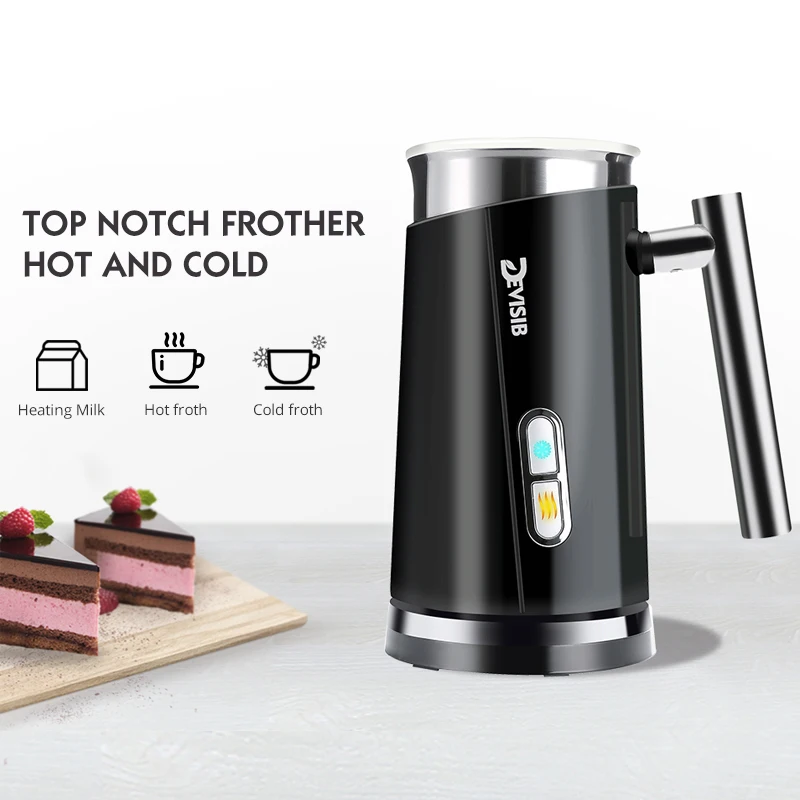 Devisib Milk Frother Electric  Automatic Coffee Milk Frother - Automatic  Milk - Aliexpress