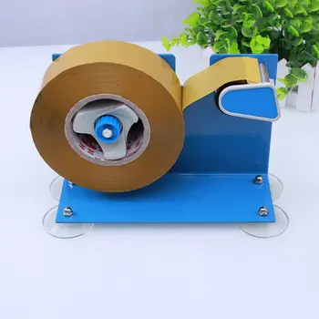 

Heavy Duty Desktop Table Tape Label Dispenser with Suction Cup Sucker Stand Cutter Office Supplies M17F