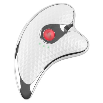 

USB Rechargeable Electric Face Lifting Device Guasha Massage Machine "V" Shape Face Facial Massager Skin Scraping Tool