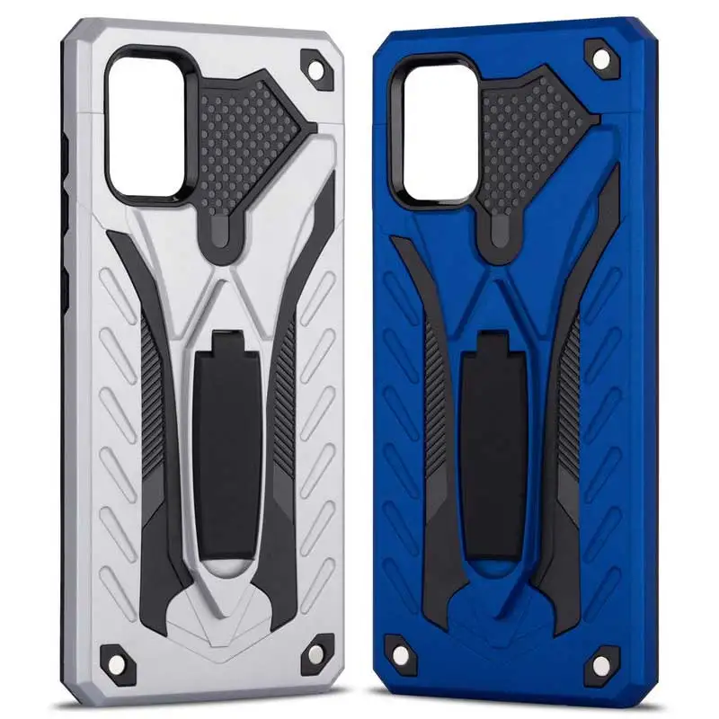 

For Samsung A51 Case Soft Silicon & Hard PC Phone Case For Samsung Galaxy A51 A 51 SM-A515F A515F A515 Invisible Bracket Cover