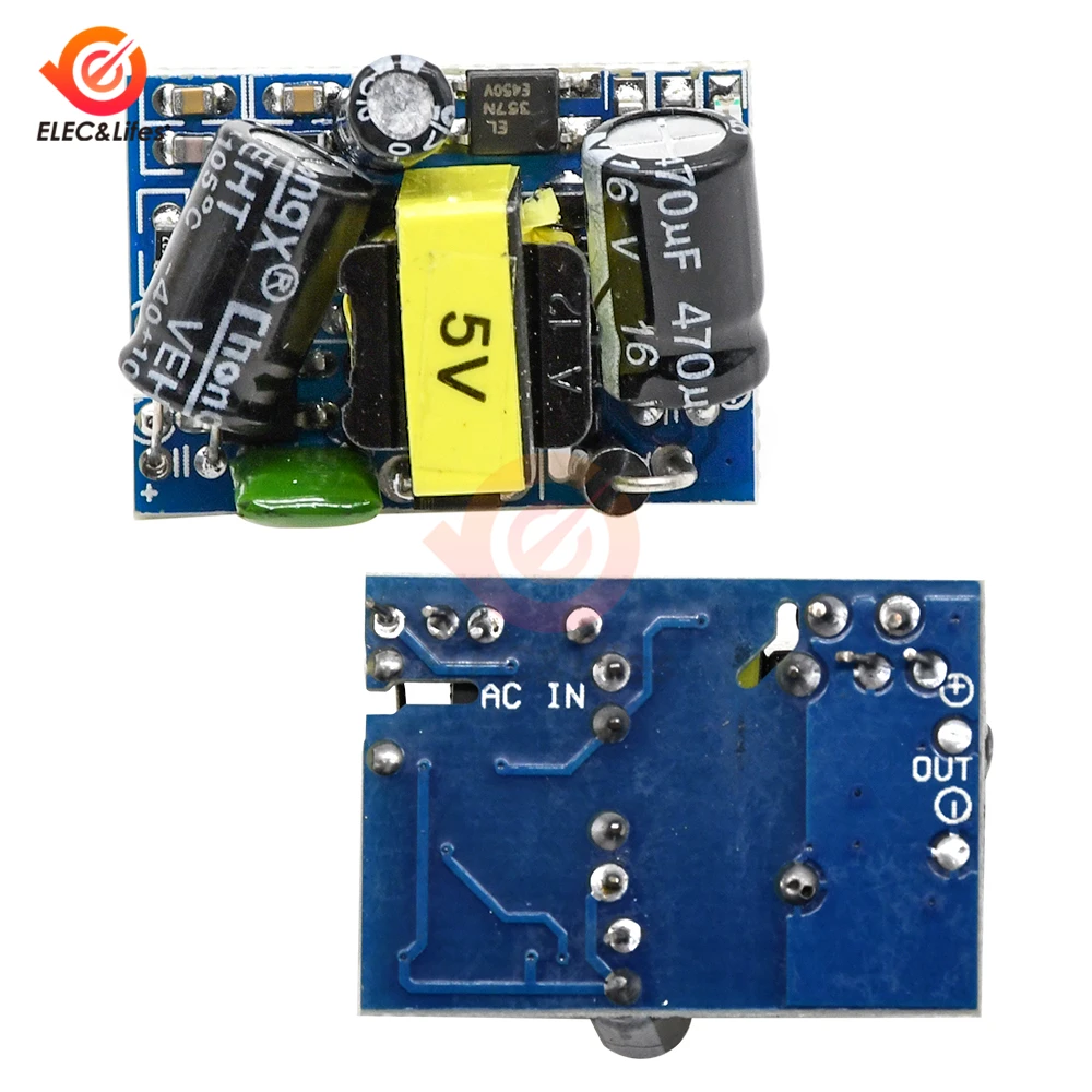 Transformador reductor de AC DC, módulo de fuente de alimentación de CA 110V 220V cc 5V 800mA, convertidor de potencia, de fuente de alimentación conmutada|Transformadores| - AliExpress