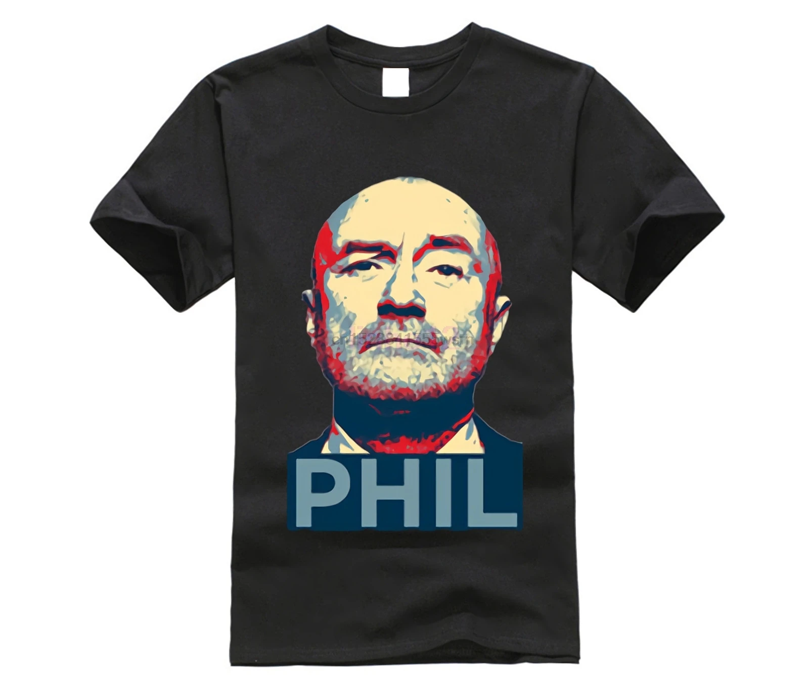 Футболка с принтом Phil Collins против всех шансов 203031 в подарок футболка стиле хип-хоп