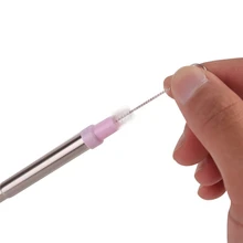 Многоразовые нержавеющей стали телескопические питьевой соломы путешествия вечерние соломинки для бара