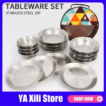

Stainless Steel Bowl Set of 16 Non Slip Nesting Whisking Bowls Set Mixing Bowls For Salad Cooking Baking