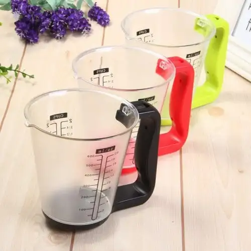 

Measuring Cup Digital Kitchen Scale Measuring Cup Electronic Tool Scale with LCD Display Temperature Measurement Cups