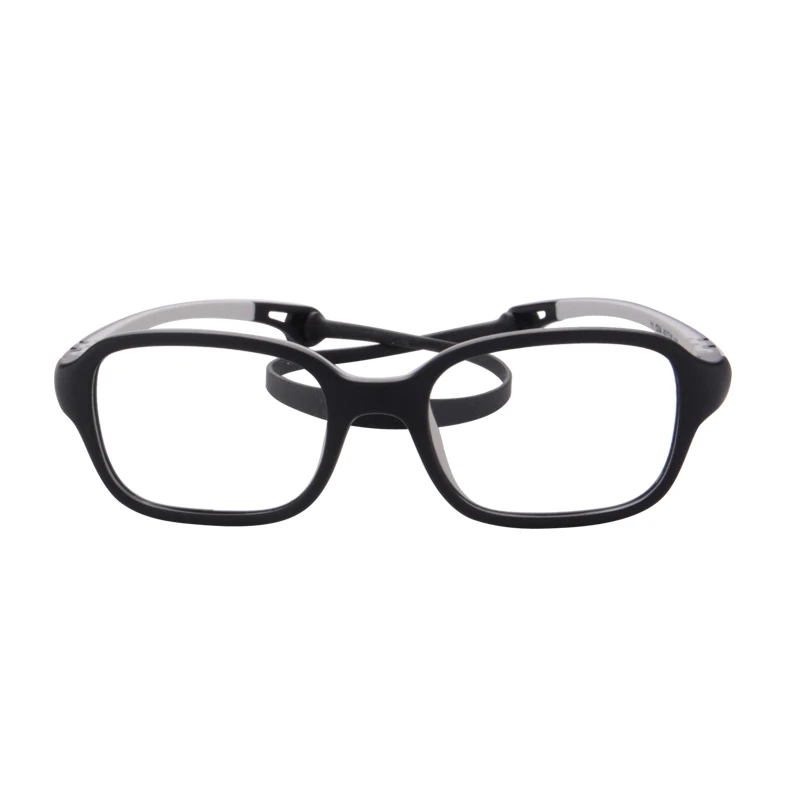 Silicone glasses kids blue light glasses silicon nose pads eyeglasses for children 2-7 age squar shape eyewear boy girl custom