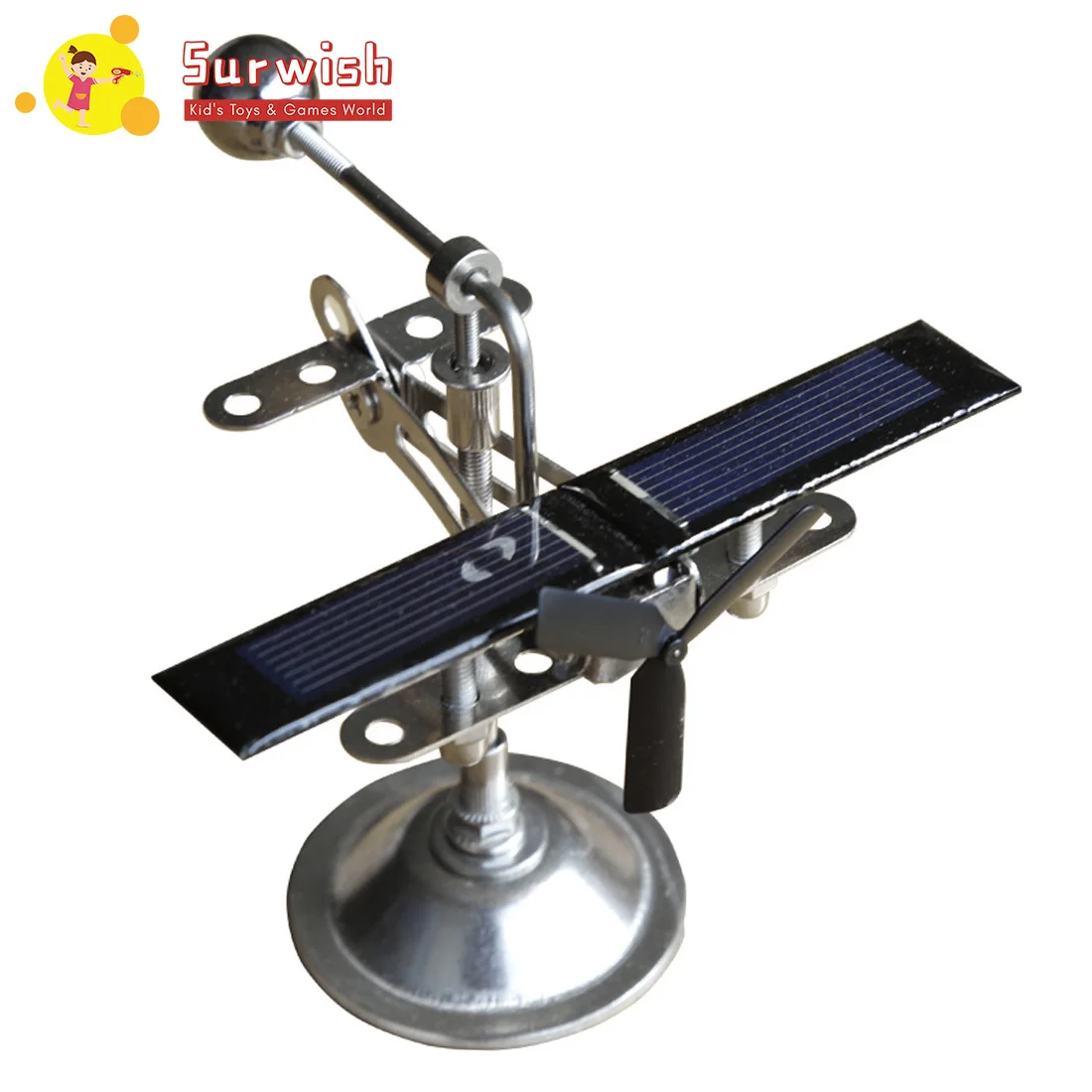 

Stark Small Aircraft Shape Magnetic Levitation Solar Energy Electric Motor Creative Decoration Science Gift