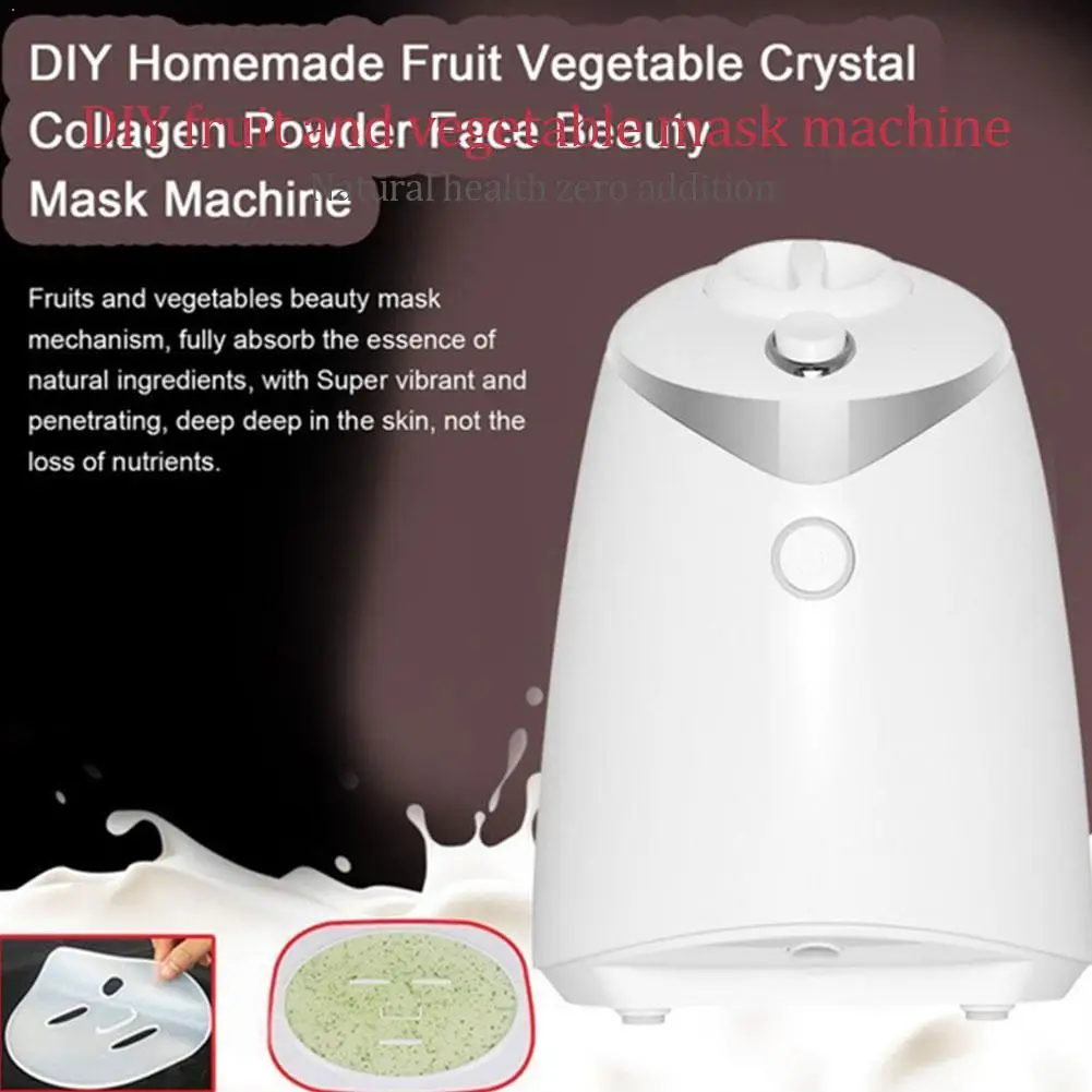

Automatic Face Mask Maker Machine Ceramic DIY Natural Vegetable SPA Masker Home SPA Use Intelligent Fruit Voice Beau K4M4