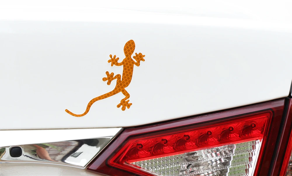 3D Светоотражающие Gecko автомобильные аксессуары Стикеры для Audi Quattro Sline A3 A4 B6 B5 A1 B7 B8 A7 Q3 Q5 Q7 S4 RS4 A5 S5 RS5 S6 S7 TT A6