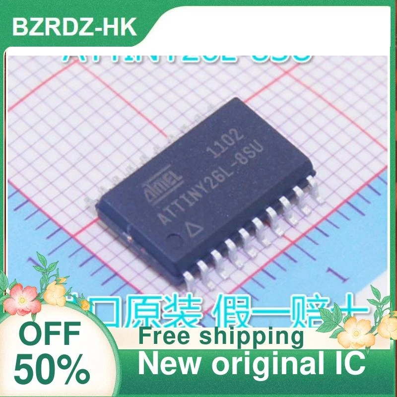 2-10PCS/lot  ATTINY26L  ATTINY26L-8SU    SOP-20  New original IC