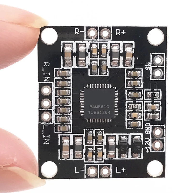 10PCS PAM8610 Digital Power Amplifier Board 2 X15W Dual Channel Stereo Mini Class D Power Amplifier Board