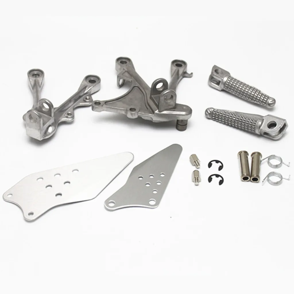1 пара передних подножек для ног педали для Kawasaki ZX6R ZX636 05-06