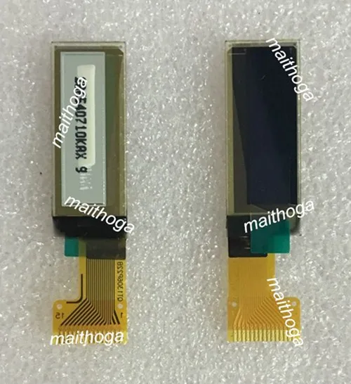 0 91 дюймовый 15PIN SPI белый COG OLED экран SSD1306 Драйвер IC 128*32|Экраны| |