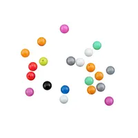 100pcs Multiple Color Mixed Fishing Rigging Plastic Beads Stops for Lure Spinners Sabiki DIY 6mm 8mm 2