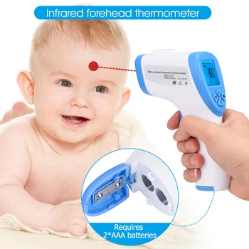 

Infrared Thermometer Baby Thermometers Digital LCD Thermometers Temperature Measurement Tool for Kids Children Adults Infants