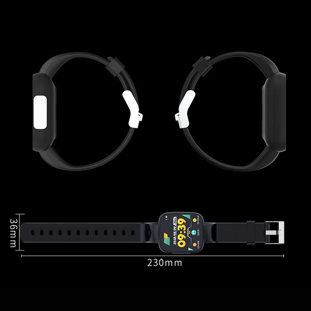 Портативный тонометр Для женщин модные часы Smart Watch крови Давление монитор ЭКГ Водонепроницаемый спортивные Фитнес трекер Браслет