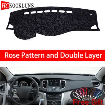 

Rose Pattern For besturn b90 2011 2012 2013-2016 Dashboard Cover Car Stickers Car Decoration Car Accessories Interior Car Decals